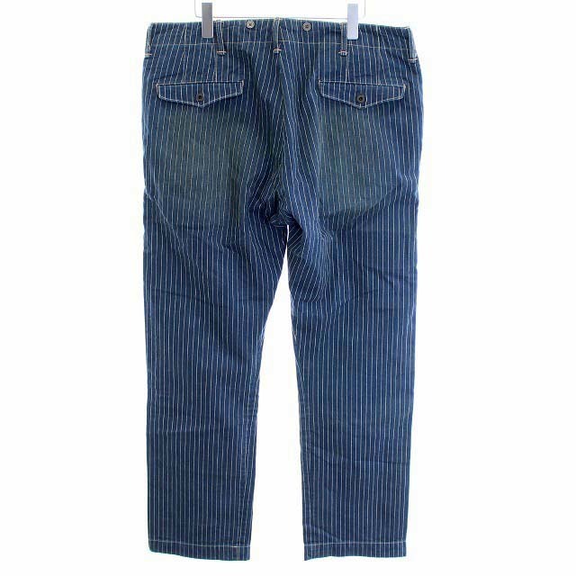 RRL ラルフローレン デニムパンツ ストライプ ジーンズ W36 L32 青