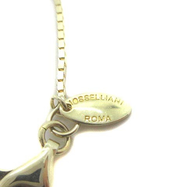 IOSSELLIANI(イオッセリアーニ)のイオッセリアーニ ロング ネックレス ペンダント SV925 ゴールド色 レディースのアクセサリー(ネックレス)の商品写真