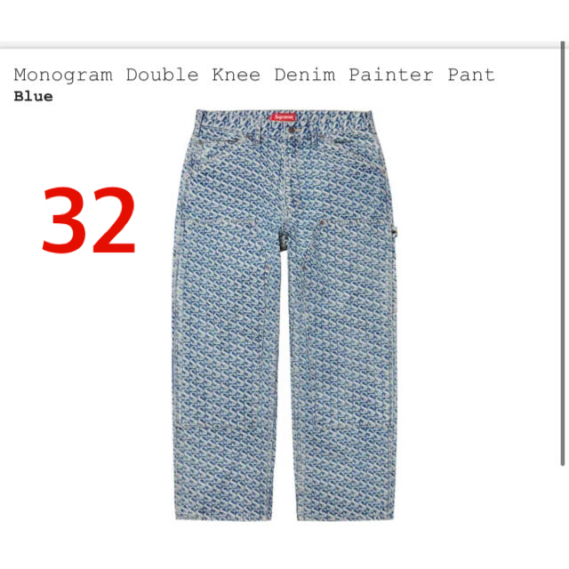 Supreme(シュプリーム)のsupreme  Monogram Denim Painter Pant  メンズのパンツ(ペインターパンツ)の商品写真