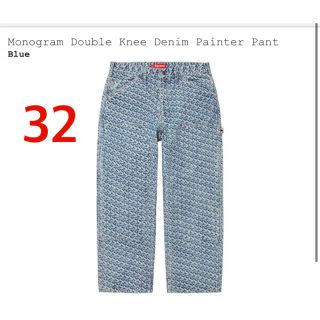 シュプリーム(Supreme)のsupreme  Monogram Denim Painter Pant (ペインターパンツ)