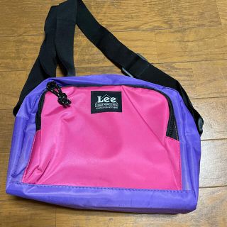 リー(Lee)の美品♡Lee ショルダーバック　ピンク×パープルカラー(ショルダーバッグ)