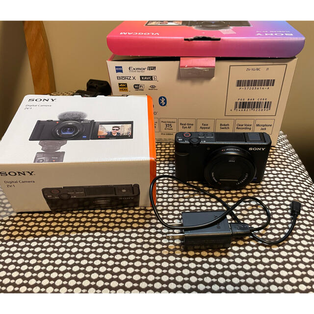 SONYデジカメ VLOGCAM ZV ZV-1Gシューティンググリップキット