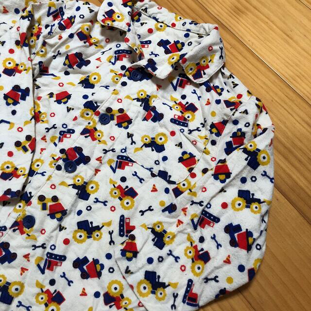 西松屋(ニシマツヤ)の120cm パジャマ上 キッズ/ベビー/マタニティのキッズ服男の子用(90cm~)(パジャマ)の商品写真