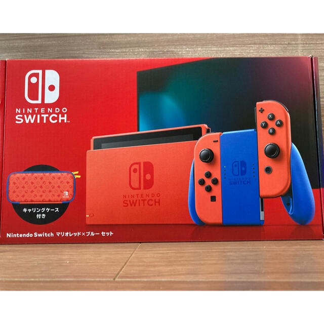 Nintendo Switch マリオ レッド×ブルー セット - 家庭用ゲーム機本体