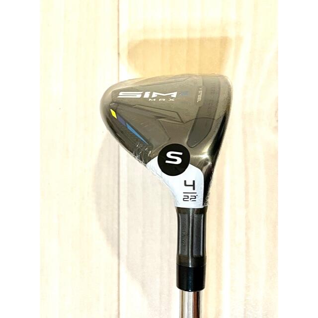 新品 SIM2 MAX レスキュー KBS MT85 スチールシャフト 4U22