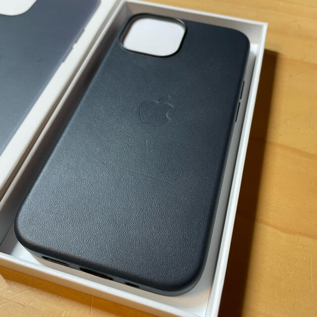 iPhone13 mini Leather Case 純正レザーケース 黒
