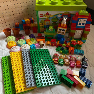 レゴ(Lego)の専用　レゴ　デュプロ　コンテナ　アイスクリーム　基盤　アンパンマン (知育玩具)