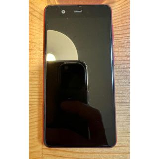 ラクテン(Rakuten)のRakuten mini クリムゾンレッド(スマートフォン本体)