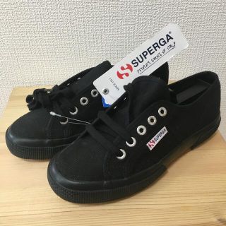 スペルガ(SUPERGA)のSUPERGA   スペルガ　スニーカー　黒(スニーカー)