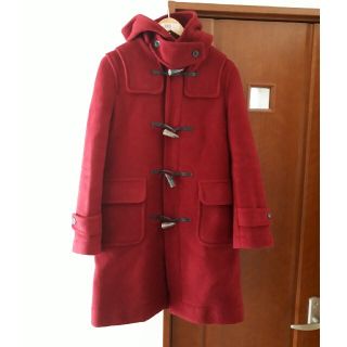 URBAN RESEARCH》ダッフルコート ワイン レッド 赤 フリーサイズ-
