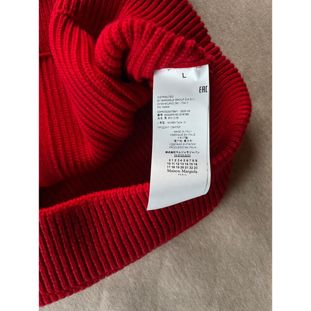 Maison Margiela(旧Maison Martin Margiela) - 赤L新品54%off Maison Margiela(旧Maison Martin Margiela) - 赤L新品54%off