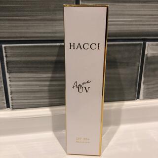 ハッチ(HACCI)の【新品未使用】HACCI AQUA UV R 日焼け止めミルク 30g(化粧下地)
