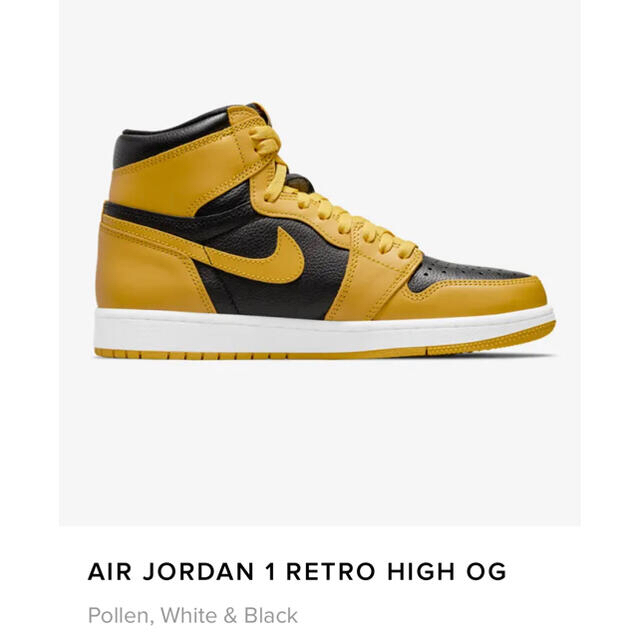 靴/シューズAir Jordan 1 High Retro OG Pollen