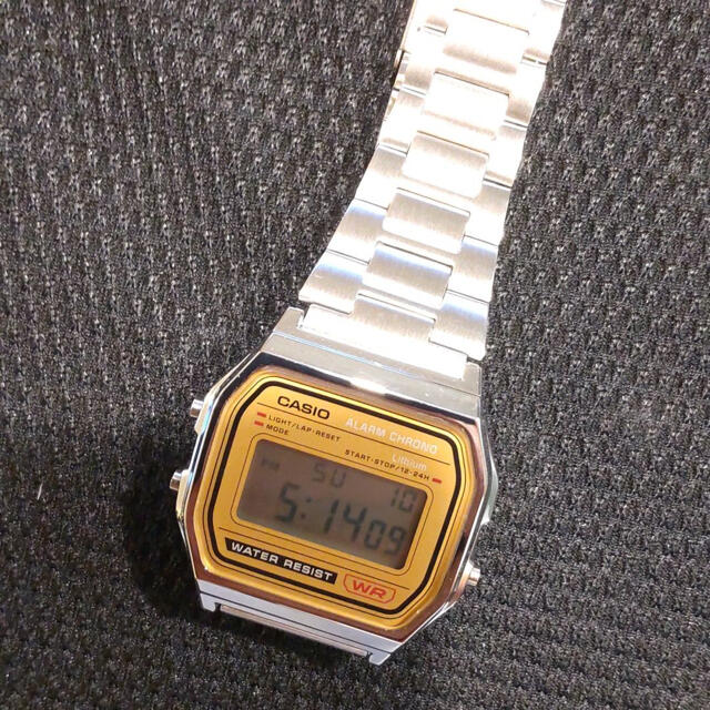CASIO - 未使用に近い カシオ 腕時計 A-158WEA-9JF の通販 by brrg|カシオならラクマ CASIO - 未使用に近い カシオ 腕時計 A-158WEA-9JF の通販 by brrg|カシオならラクマ