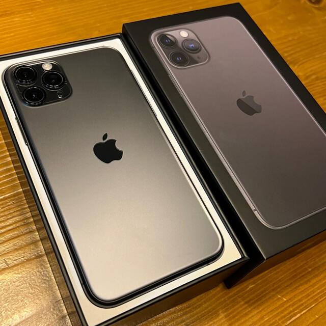 iPhone11pro 256GB SIMフリー スペースグレースマートフォン本体