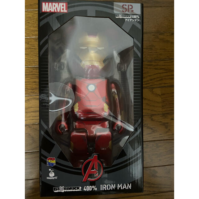 Marvel SP賞 be@rbrick 400% アイアンマンのサムネイル