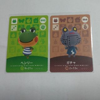 ニンテンドウ(任天堂)のどうぶつの森 amiiboカード カエルさんセット②(カード)