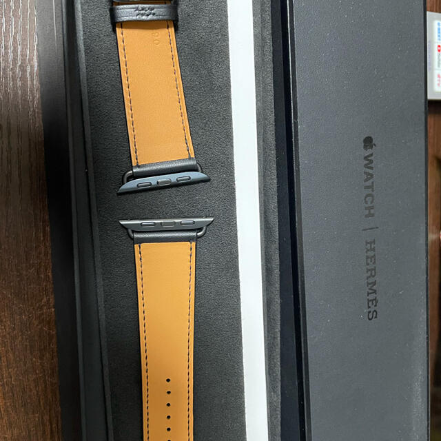 Apple Watch 5 エルメスHERMES スペースブラックステンレス44