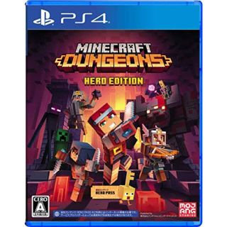 マイクロソフト(Microsoft)の【新品】PS4 Minecraft Dungeons Hero Edition(家庭用ゲームソフト)