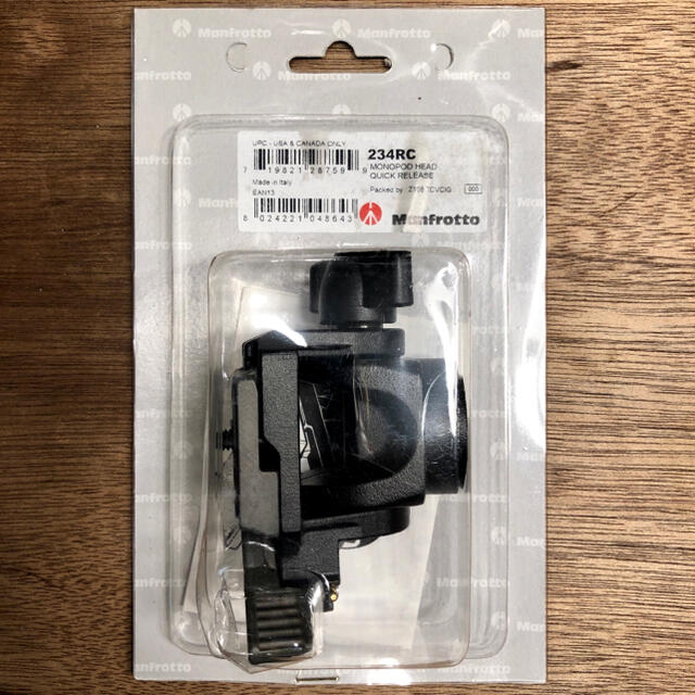 Manfrotto(マンフロット)のManfrotto カメラ雲台 234RC スマホ/家電/カメラのスマホ/家電/カメラ その他(その他)の商品写真