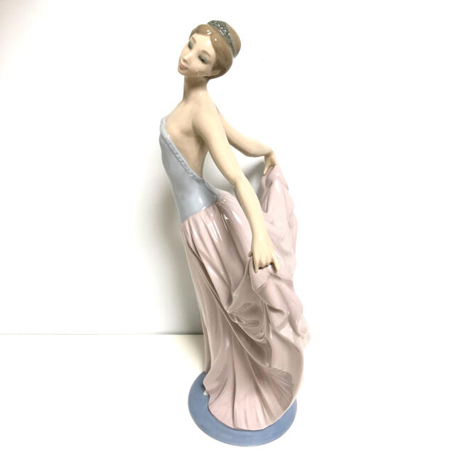 美品】リヤドロ 踊る少女 陶器人形 バレリーナ LLADRO アンティークの