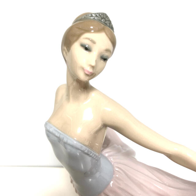 美品】リヤドロ 踊る少女 陶器人形 バレリーナ LLADRO アンティークの