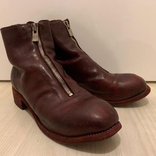 グイディ(GUIDI)のGUIDI PL1 フロントジップブーツ size41(ブーツ)