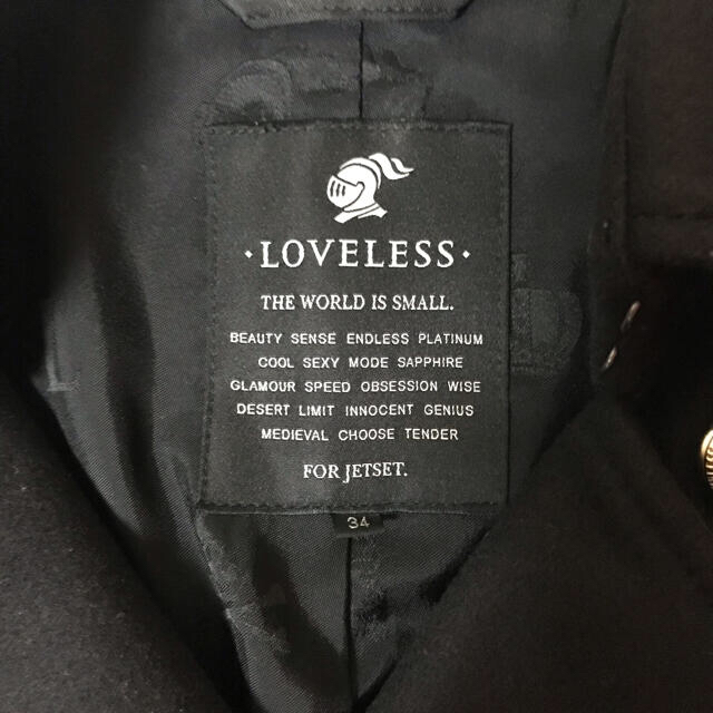 LOVELESS(ラブレス)のラブレス ナポレオンコート ショート レディースのジャケット/アウター(ピーコート)の商品写真