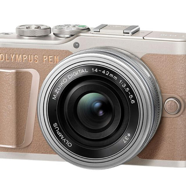 OLYMPUS(オリンパス)の【有料保証付】オリンパス PEN E-PL10 EZ ダブルズームキット 新品 スマホ/家電/カメラのカメラ(ミラーレス一眼)の商品写真