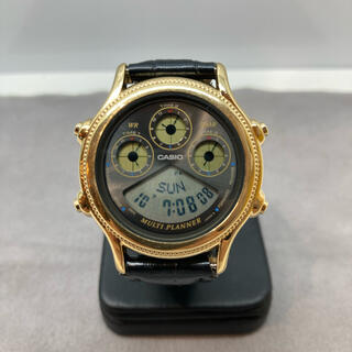 カシオ(CASIO)のレア品 カシオ デジタル マルチプランナー4元ワールドタイムBGP-250(腕時計(デジタル))