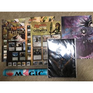 マジックザギャザリング(マジック：ザ・ギャザリング)のMTG 灯争大戦 天野リリアナポスター等(カードサプライ/アクセサリ)