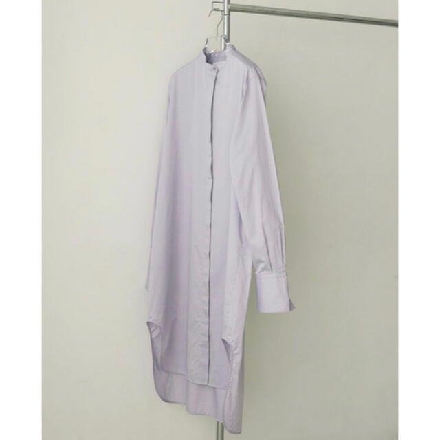 TODAYFUL(トゥデイフル)のStandcollar Shirts Dress（アイスブルー） レディースのワンピース(ひざ丈ワンピース)の商品写真
