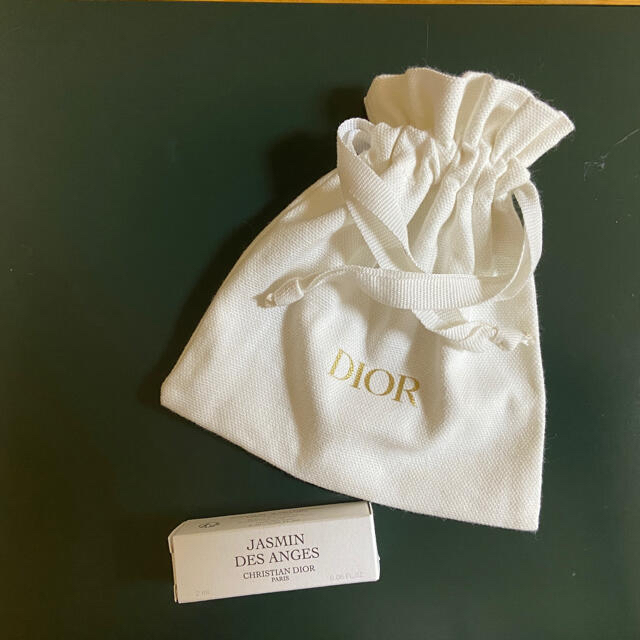 Dior - メゾン クリスチャン ディオール ジャスミン デ ザンジュ 2ml＋白巾着の通販 by yuminkly 's shop｜ディオールならラクマ