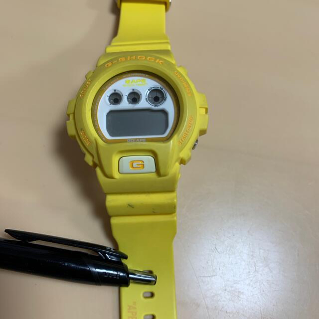 A BATHING APE(アベイシングエイプ)のBape G-Shock【ジャンク品】 メンズの時計(腕時計(デジタル))の商品写真