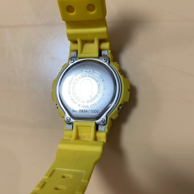 A BATHING APE(アベイシングエイプ)のBape G-Shock【ジャンク品】 メンズの時計(腕時計(デジタル))の商品写真