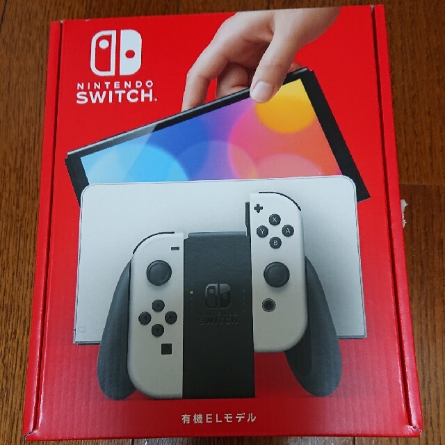 Nintendo Switch NINTENDO SWITCH (ユウキELモデ エンタメ/ホビーのゲームソフト/ゲーム機本体(家庭用ゲーム機本体)の商品写真