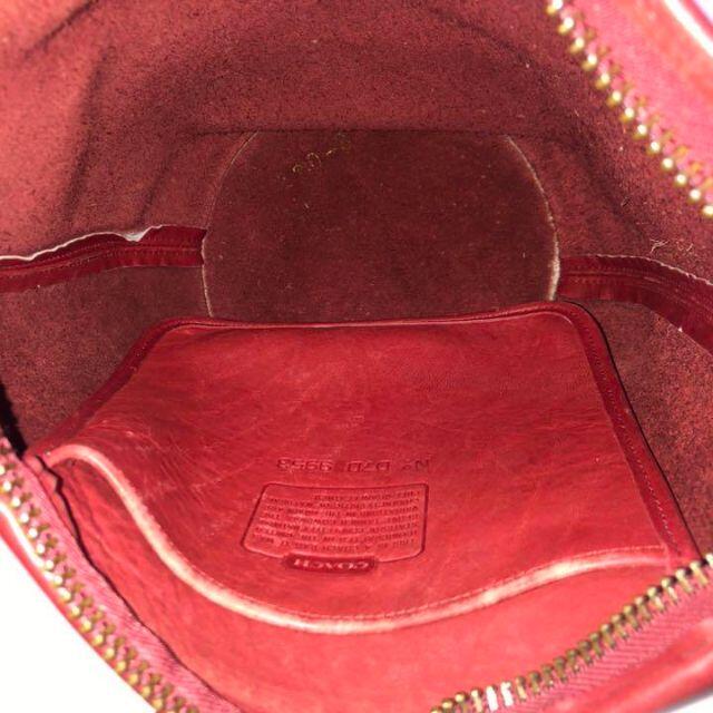 匿名配送✨美品✨冬コーデOLD COACH バケット ショルダーバッグ 番号12