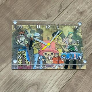 ワンピース クリア デジタル時計(置時計)