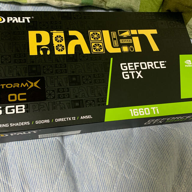 PCパーツGTX1660ti 6GB Palit 京都市内手渡し可能