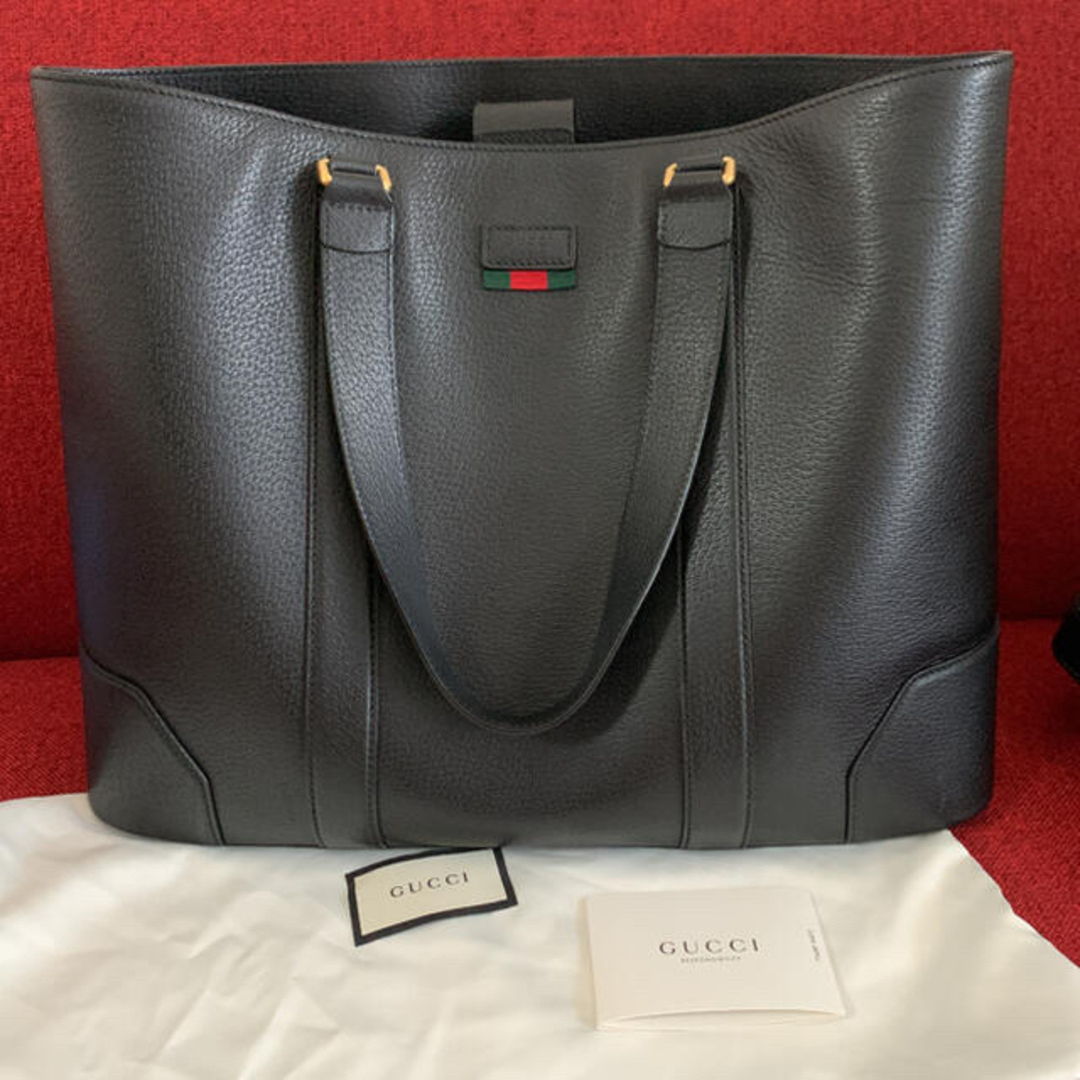 販売オーダー 【正規品】GUCCI トートバッグ ハンドバッグ 本革