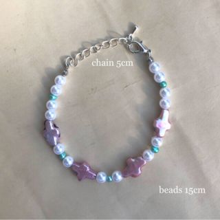 「ウェイ様専用」beads bracelet(ブレスレット/バングル)