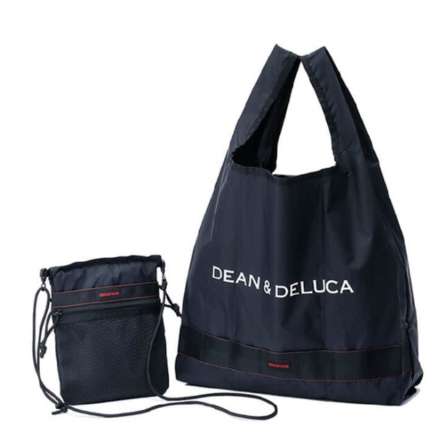 その他DEAN&DELUCA × BRIEFINGサコッシュトートバッグ ブラック