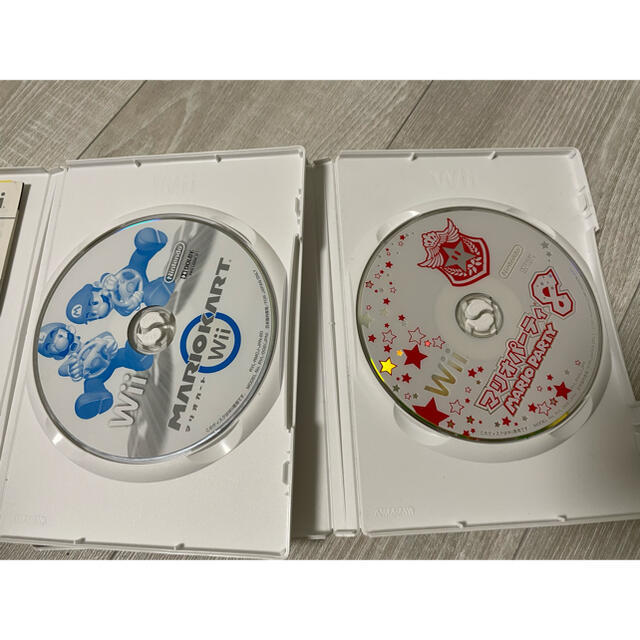 Wii(ウィー)のWii  マリオカート　マリオパーティー　 エンタメ/ホビーのゲームソフト/ゲーム機本体(家庭用ゲームソフト)の商品写真