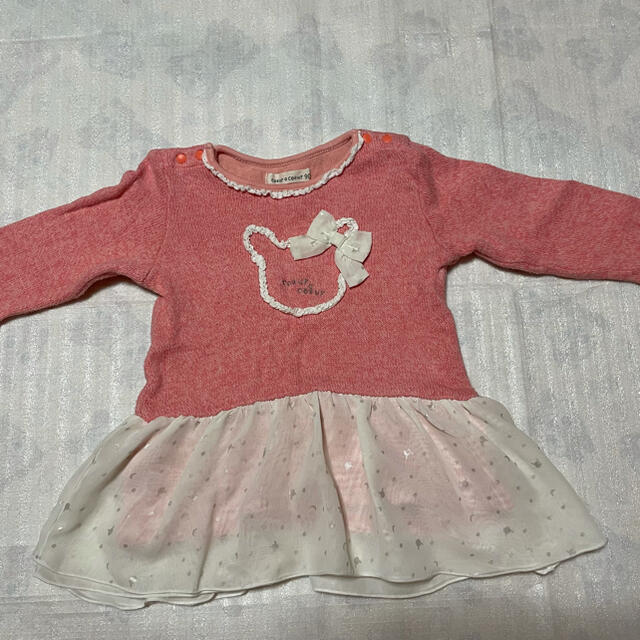 coeur a coeur(クーラクール)のクーラクール トレーナーセット キッズ/ベビー/マタニティのキッズ服女の子用(90cm~)(Tシャツ/カットソー)の商品写真