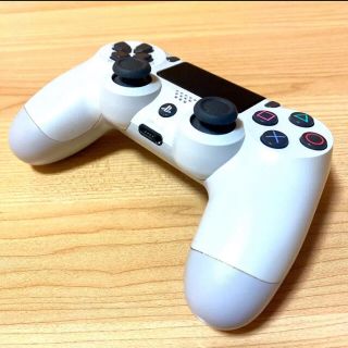 プレイステーション4(PlayStation4)の動作確認済み⭐️PS4純正コントローラー DUALSHOCK4［ホワイト］(家庭用ゲーム機本体)