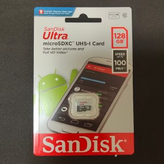 サンディスク(SanDisk)の新品未使用 microSD SanDisk Ultra 128GB(その他)