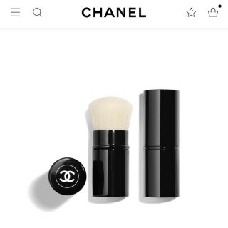 シャネル(CHANEL)のシャネル レ ベージュ パンソー カブキ 1本　CHANEL メイクブラシ(チーク/フェイスブラシ)