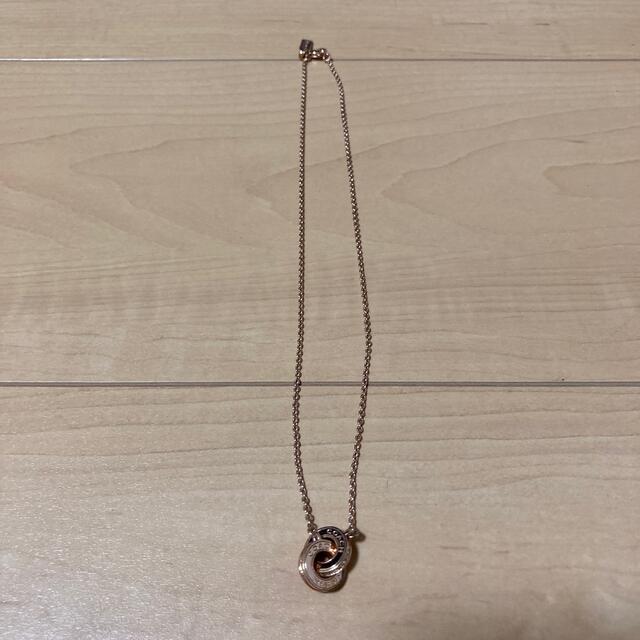 COACH(コーチ)のコーチ　ネックレス　ピンクゴールド　美品 レディースのアクセサリー(ネックレス)の商品写真