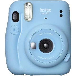 フジフイルム(富士フイルム)の富士フイルム チェキ instax mini 11 スカイブルー(フィルムカメラ)