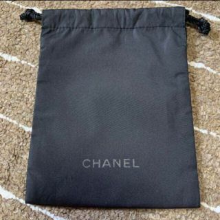 シャネル(CHANEL)のCHANEL　保存袋　巾着袋　ポーチ　ブラック(ポーチ)